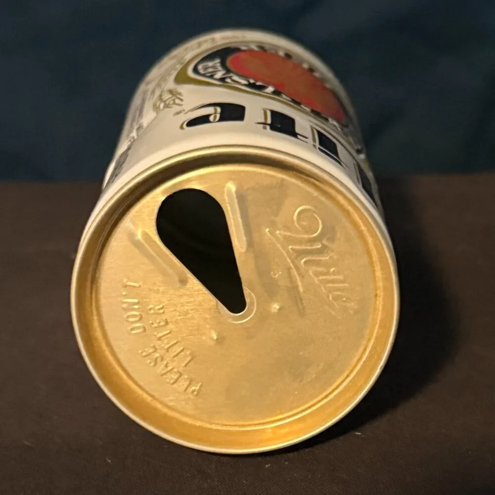 Miller Lite vintage beer can